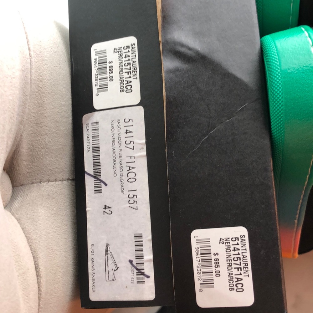 Saint Laurent rainbow sneakers - Picture 6 of 8